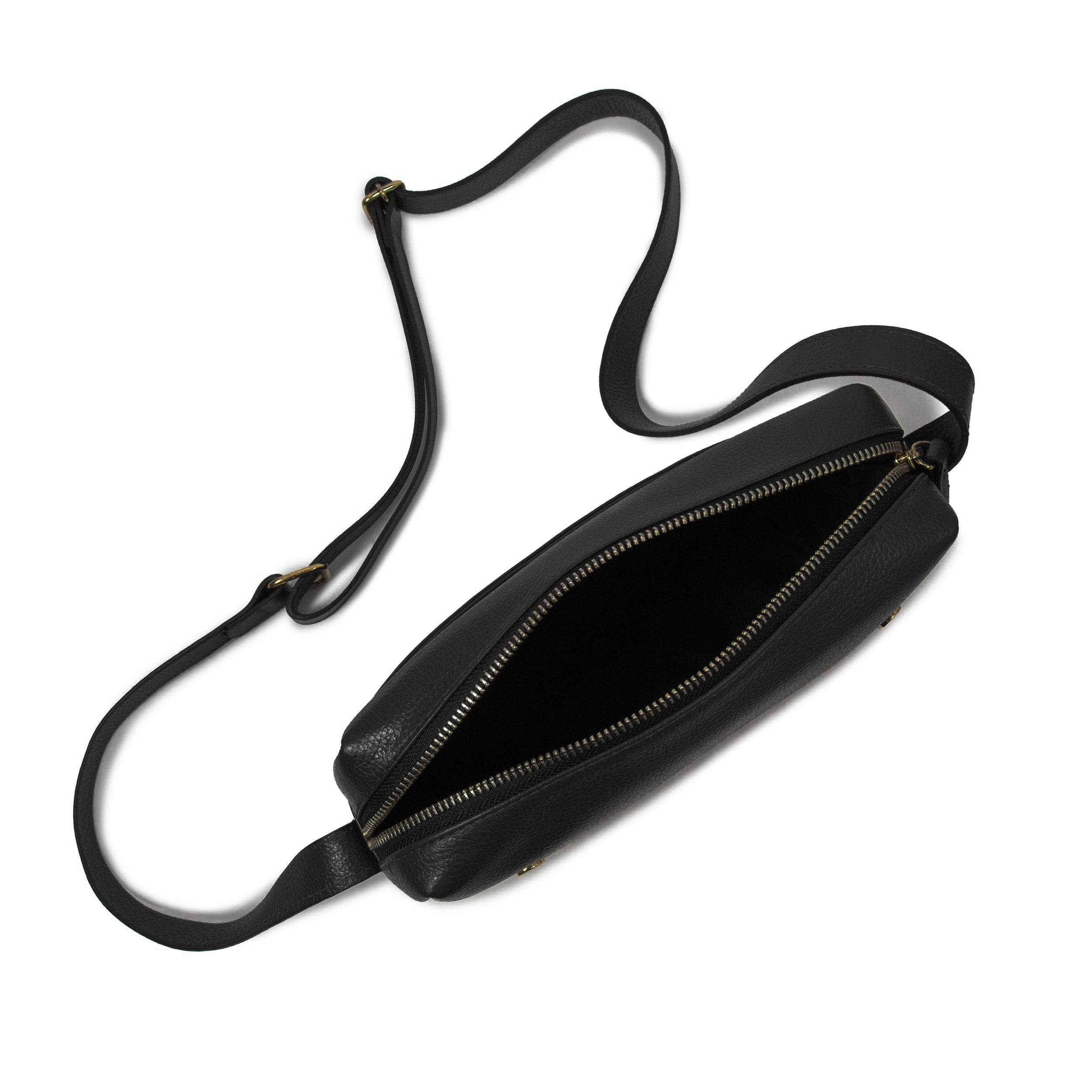 Bolsa Block Essencial Couro Adô Cor Preto