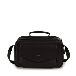 BOLSA BRICK E MEDIA COURO ADÔ COR PRETO