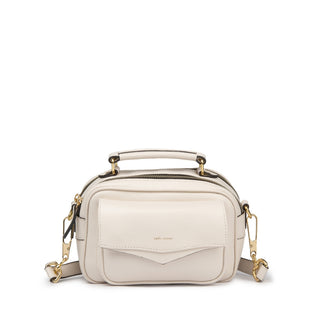 BOLSA BRICK PEQUENA COR BRANCO LATTE