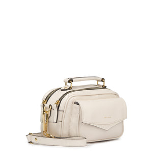 BOLSA BRICK PEQUENA COR BRANCO LATTE