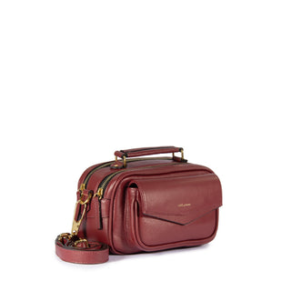 BOLSA BRICK PEQUENA COR FRAMBOESA