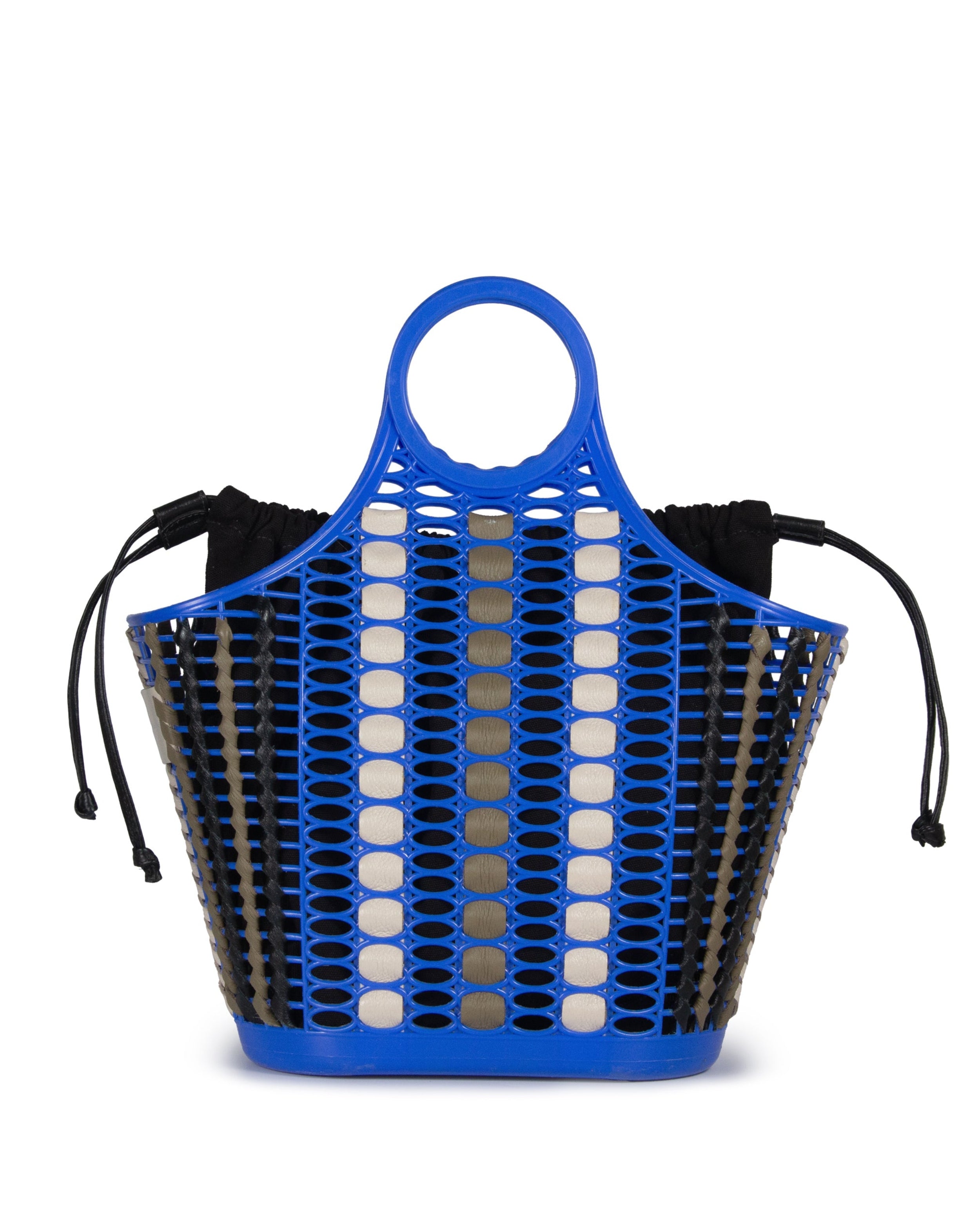 Bolsa Trama Collab Made in Beaga Adô  Cor Azul Bic