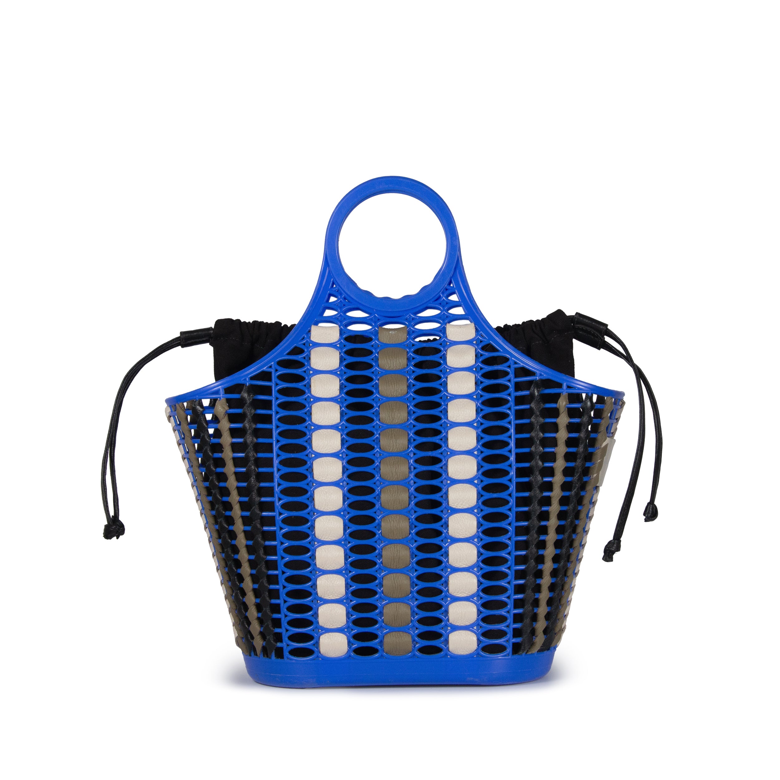 Bolsa Trama Collab Made in Beaga Adô  Cor Azul Bic