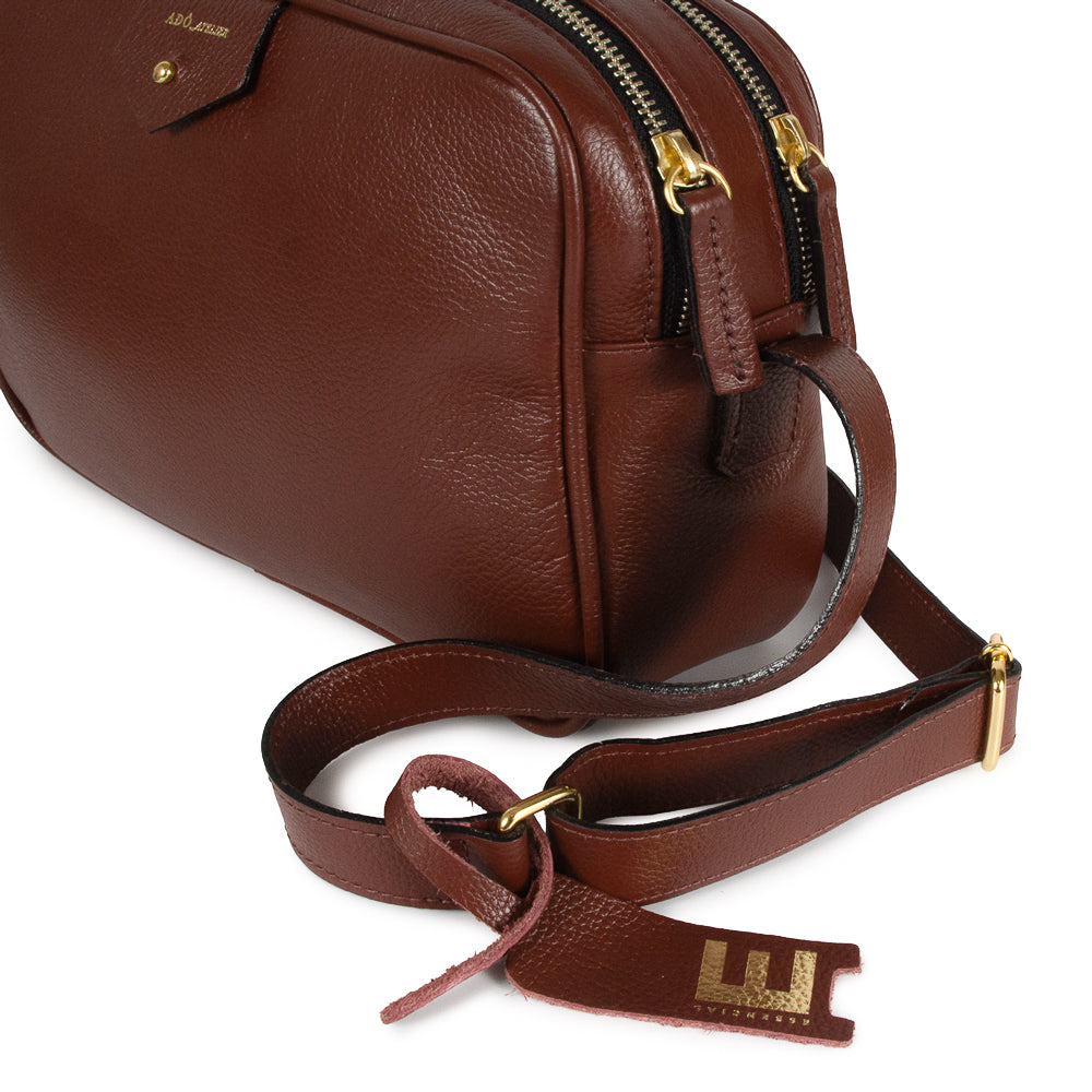 BOLSA CLA E - MEDIA COR MARROM CACAU
