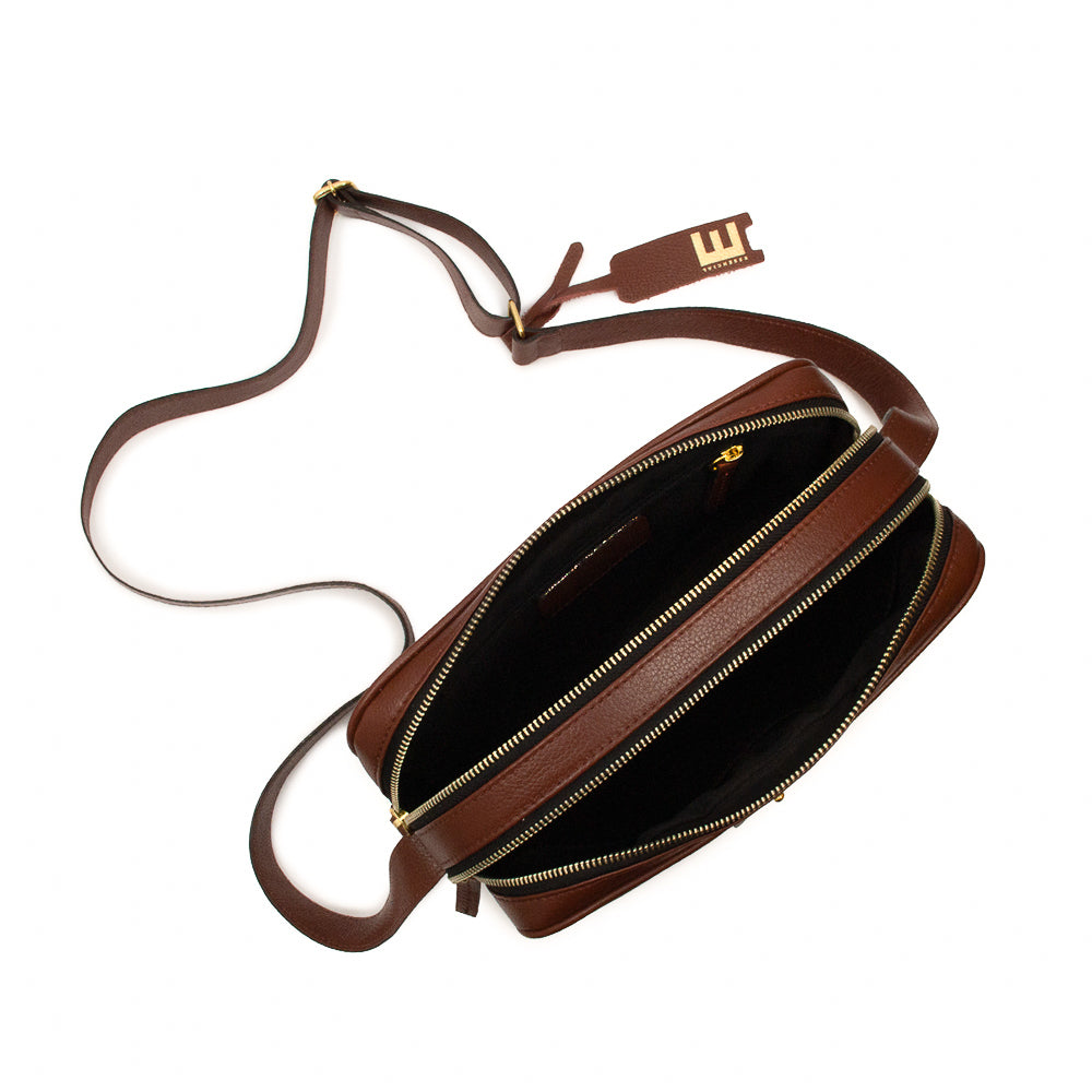 BOLSA CLA E - MEDIA COR MARROM CACAU