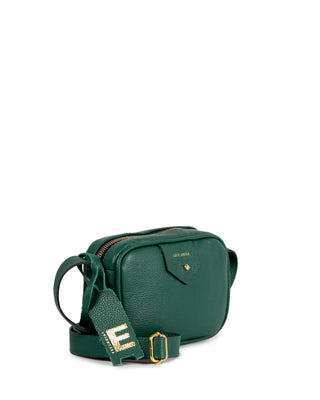 Bolsa Cla Essencial Mini Couro Adô Cor Verde Noturno