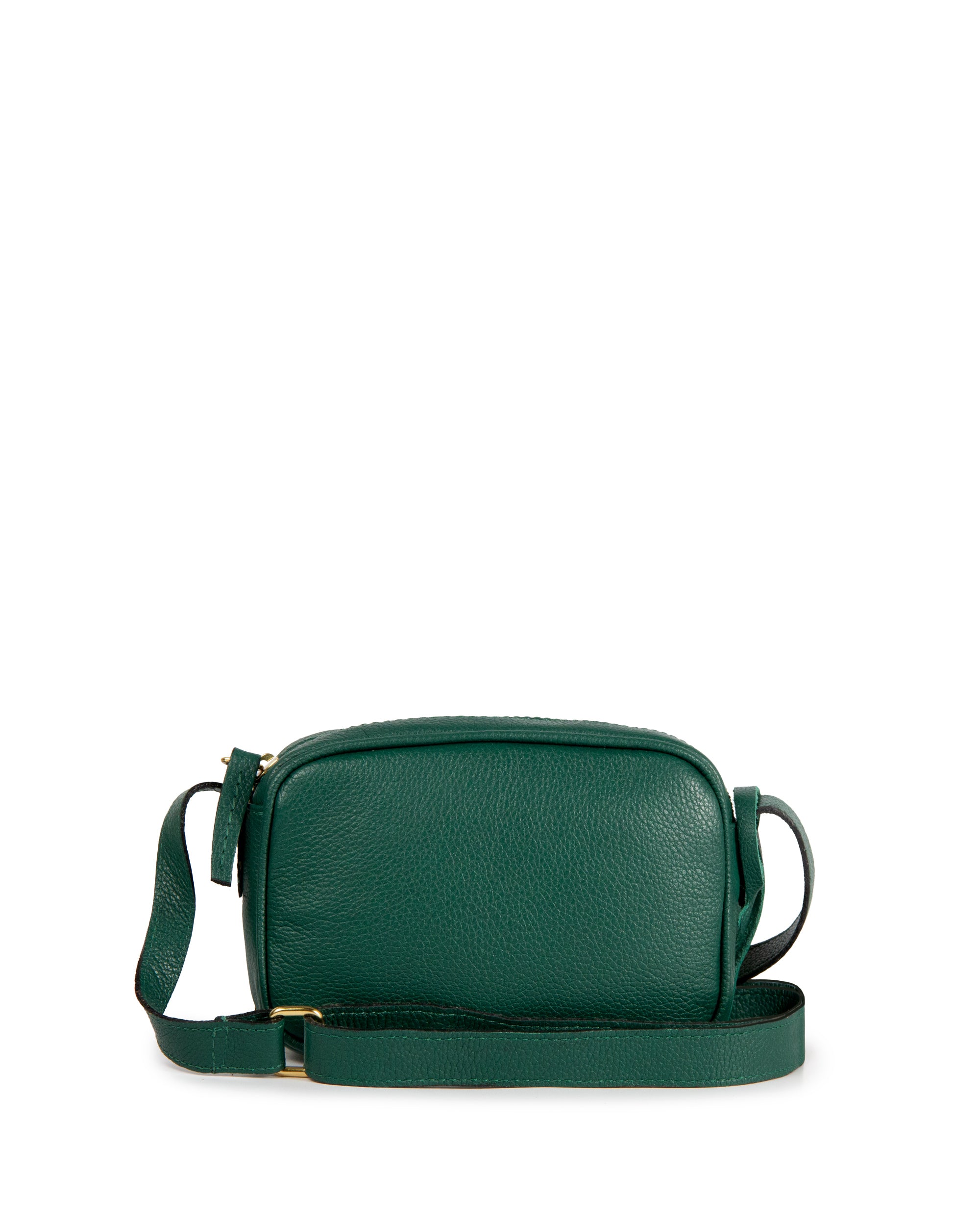 Bolsa Cla Essencial Mini Couro Adô Cor Verde Noturno