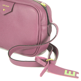 Bolsa Cla Pequena Essencial Couro Adô Cor Rosa Mauve