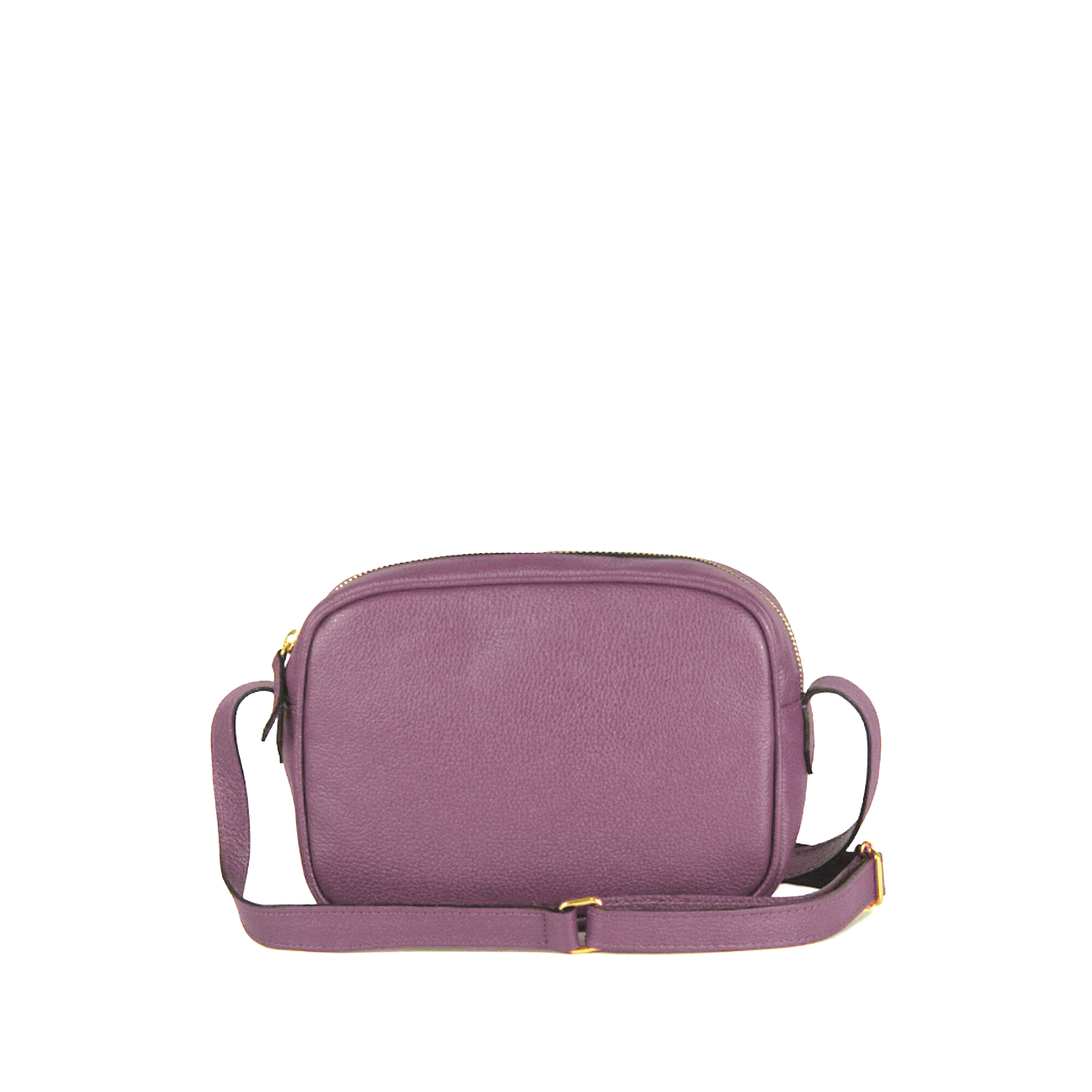Bolsa Cla Pequena Essencial Couro Adô Cor Rosa Mauve