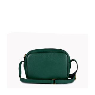 Bolsa Cla Pequena Essencial Couro Adô Cor Verde Noturno