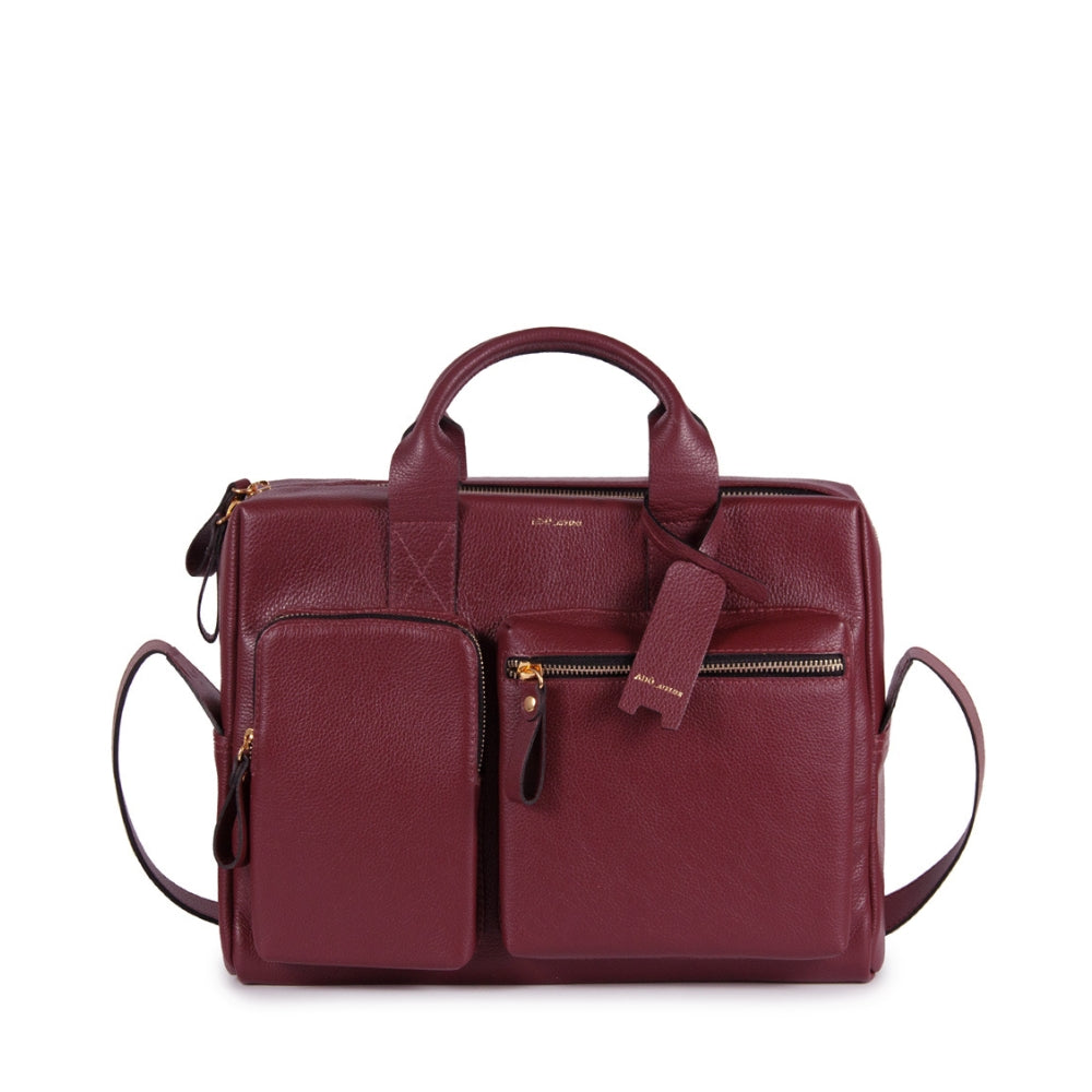 BOLSA MKA MEDIA COR FRAMBOESA
