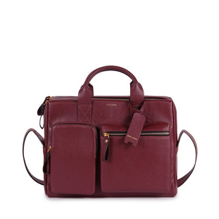 BOLSA MKA MEDIA COR FRAMBOESA