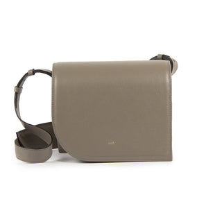 BOLSA CARTER COURO ADÔ COR CINZA FENDI