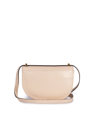 Bolsa Oli Pequena Couro Adô Cor Creme Brulee