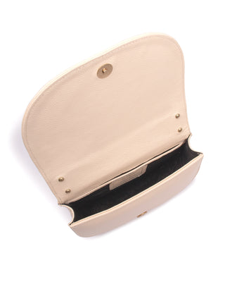 Bolsa Oli Pequena Couro Adô Cor Creme Brulee