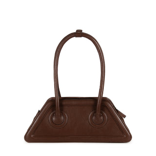 BOLSA SPAGHETTI COR MARROM CACAU