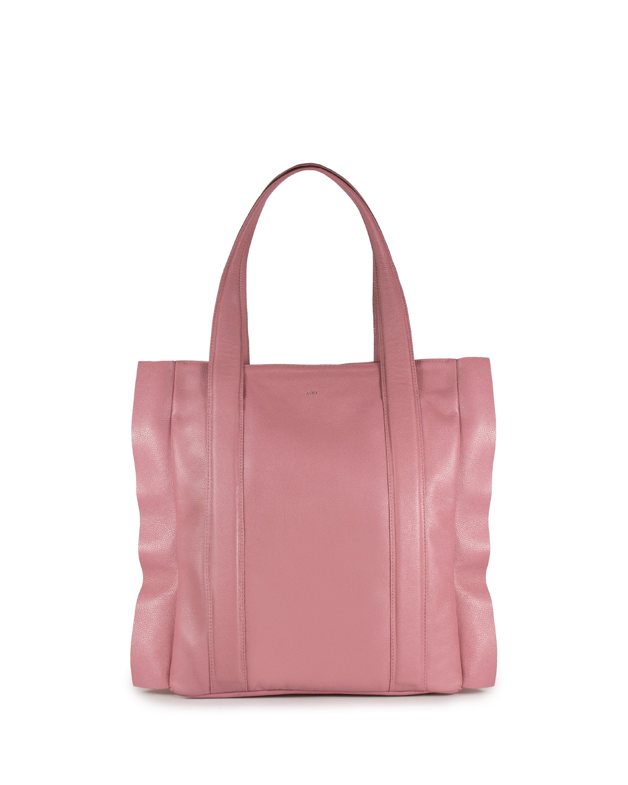 Bolsa Umbra Couro Adô Cor Rosa Mauve