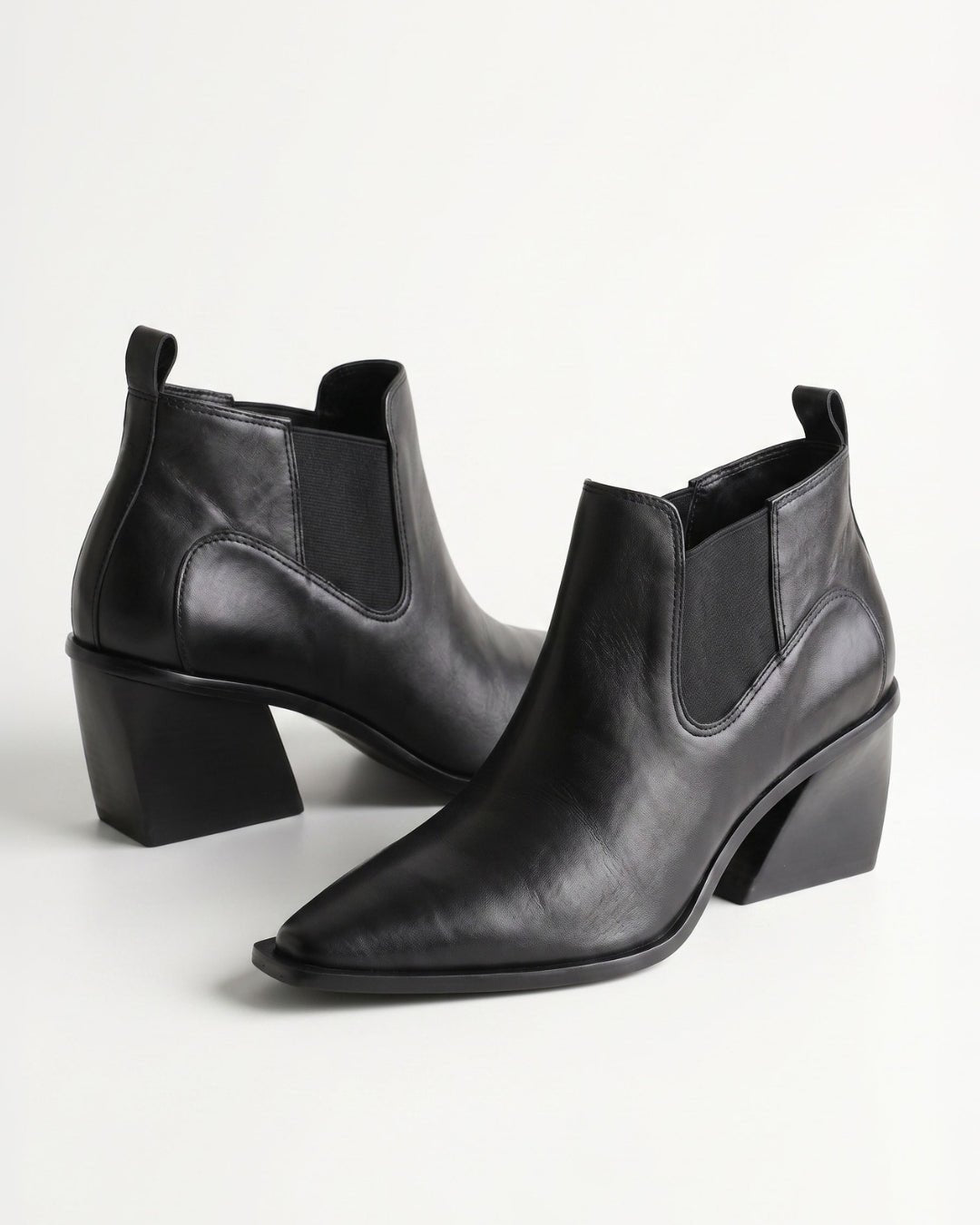 Bota Anni Couro Adô Cor Preto - ADÔ