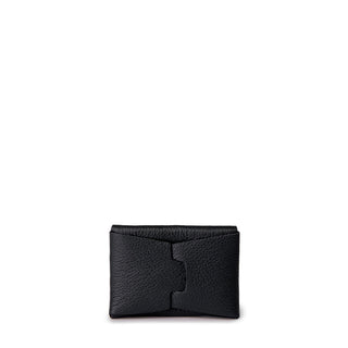 PORTA CARTAO DOBRA COURO ADÔ COR PRETO