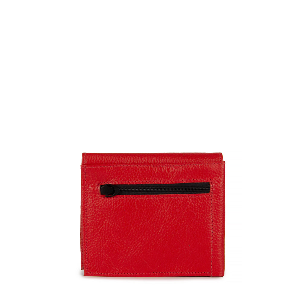 CARTEIRA BULL COR VERMELHO PAPOULA
