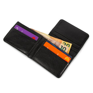 Carteira Mini Bull Couro Adô Cor Preto