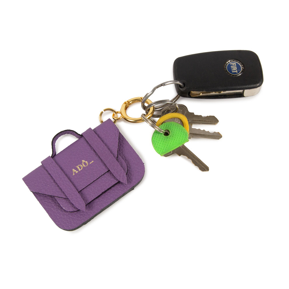 CHAVEIRO SATCHEL COR VIOLETA