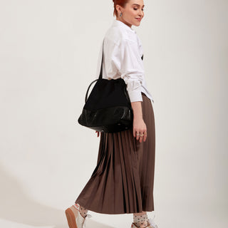 Bolsa Bucket Lu Ferreira Adô Cor All Black