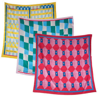 Kit 3 Lenços Adô + Dolores Orange