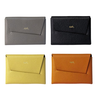 Kit Presente 4 Porta Cartão Couro Dobra