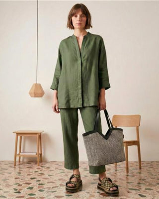 Bolsa Tote Sheila Ráfia Chevron