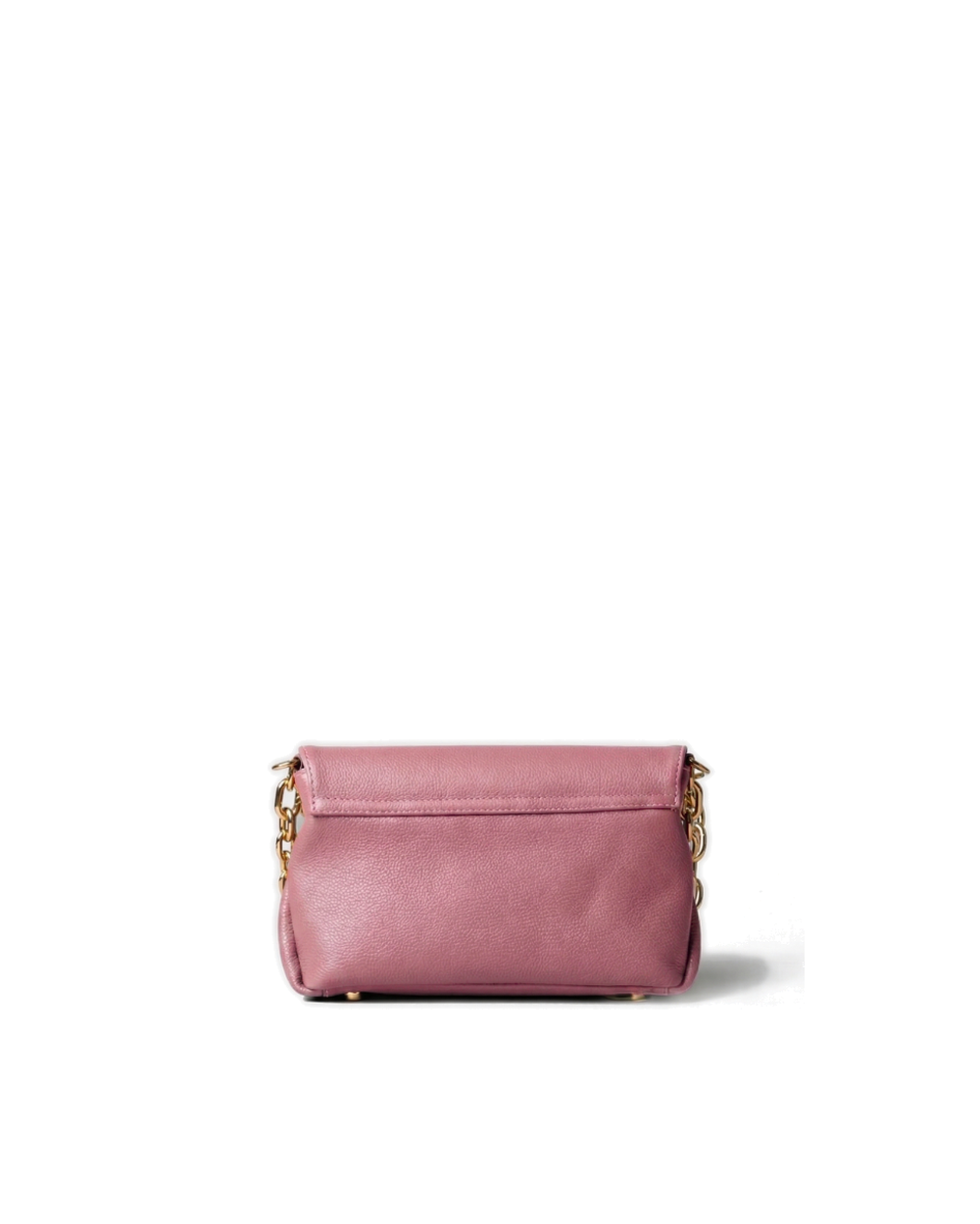 Bolsa Clutch Mandi Collab Amanda Couro Adô Cor Rosa Mauve