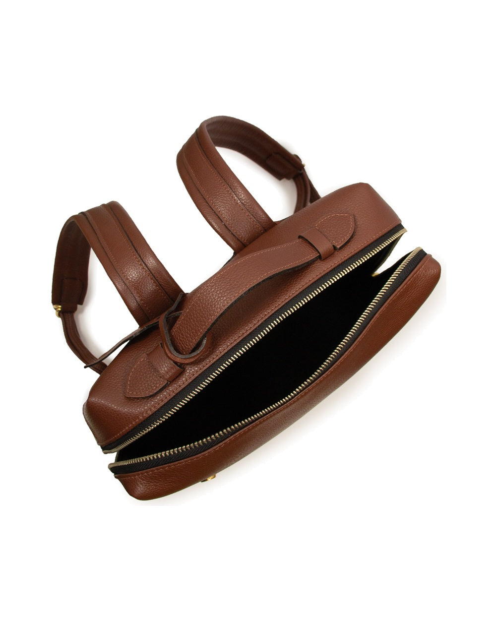 Mochila Block Grande Cor Marrom Cacau