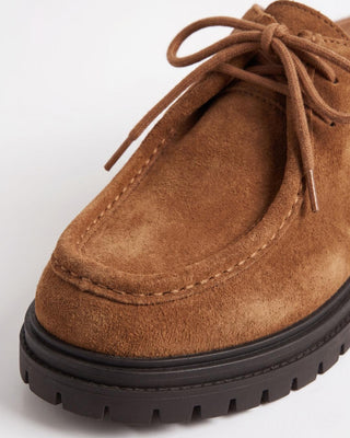 Mule Colette Camurça Adô Cor Marrom Whisky