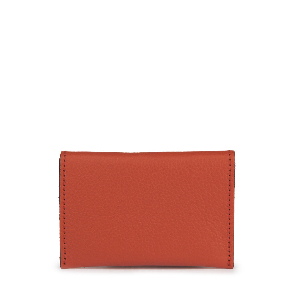 Porta Cartao Envelope Couro Adô Cor Marrom Scotch