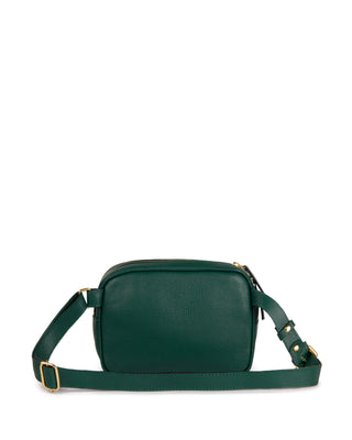 Pochete Cla Couro Adô Cor Verde Noturno