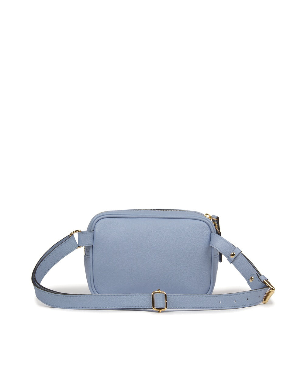 Pochete Cla Couro Adô Cor Azul Glacial