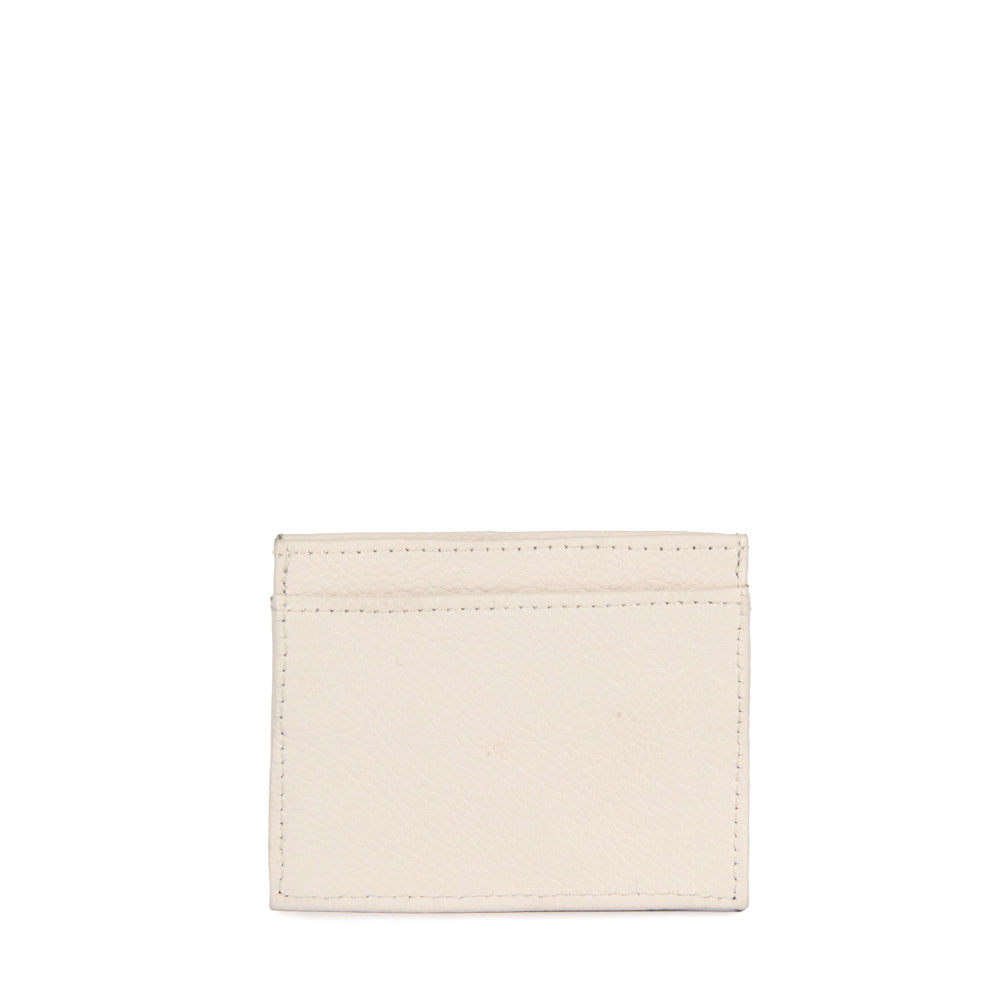 PORTA CARTAO CLA COURO ADÔ COR BRANCO LATTE