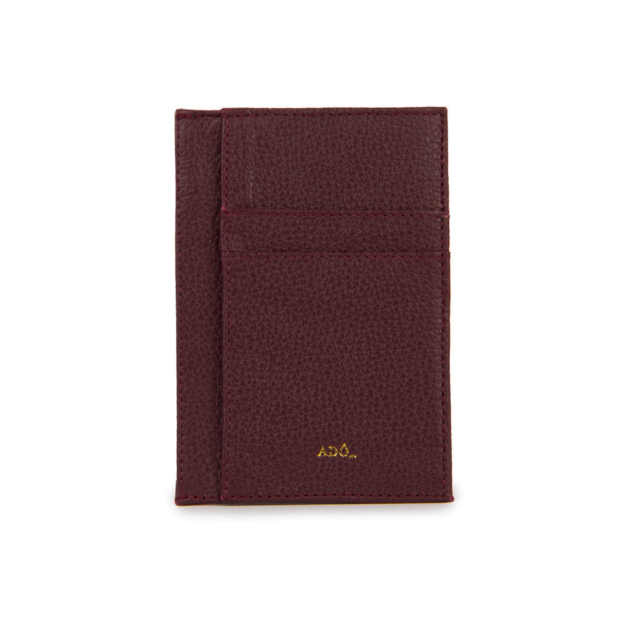 Kit Presente 4 Porta Cartão Couro Pocket