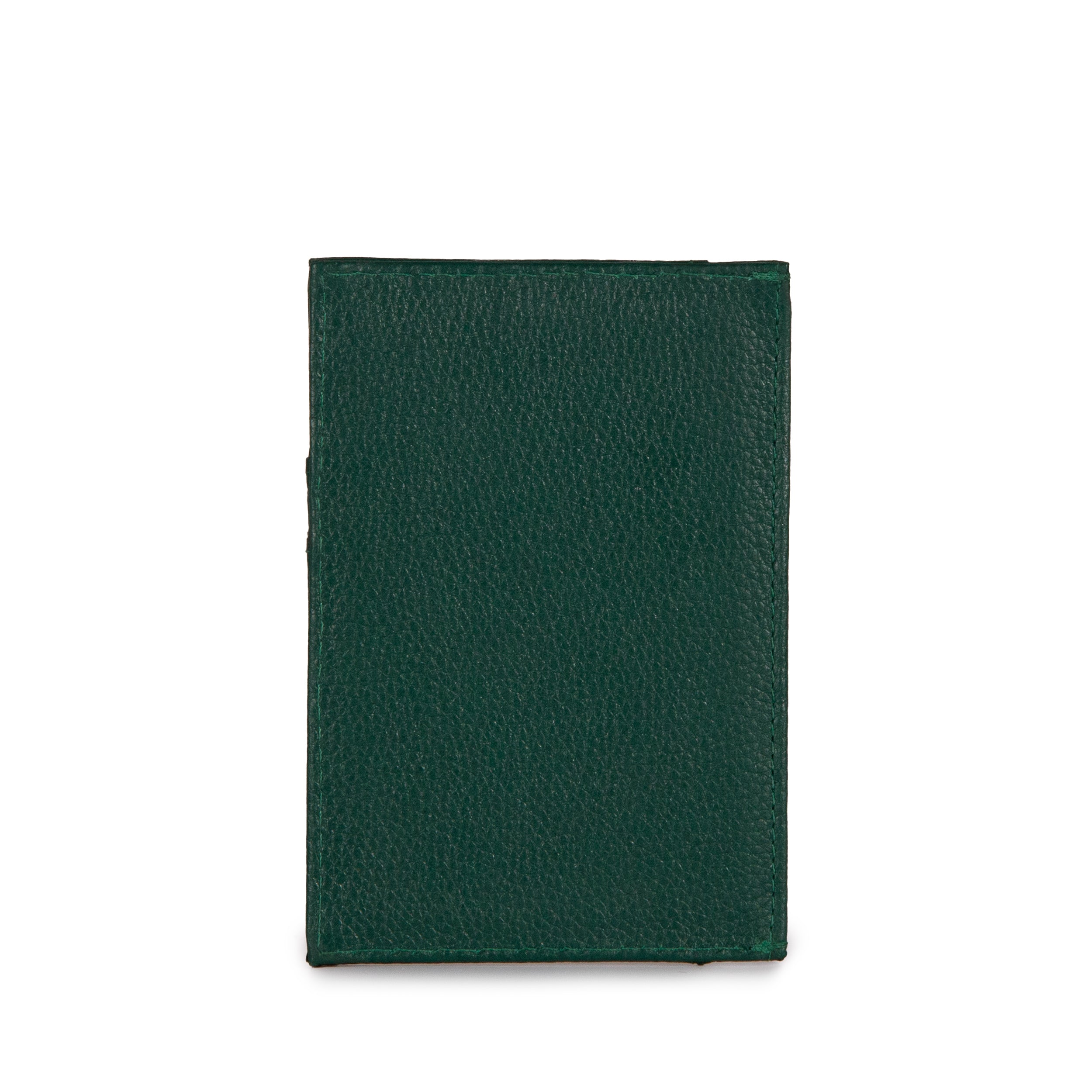 Porta Cartao Pocket Couro Adô Cor Verde Noturno