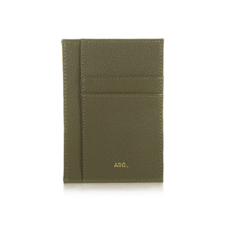 Porta Cartao Pocket Couro Adô Cor Cinza Fendi