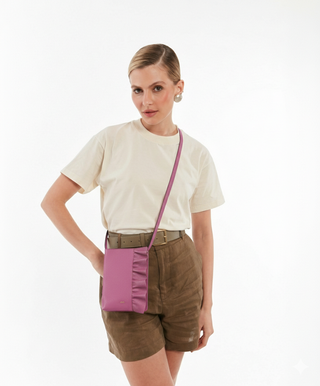 Bolsa Porta Celular Umbra Adô Cor Rosa Mauve