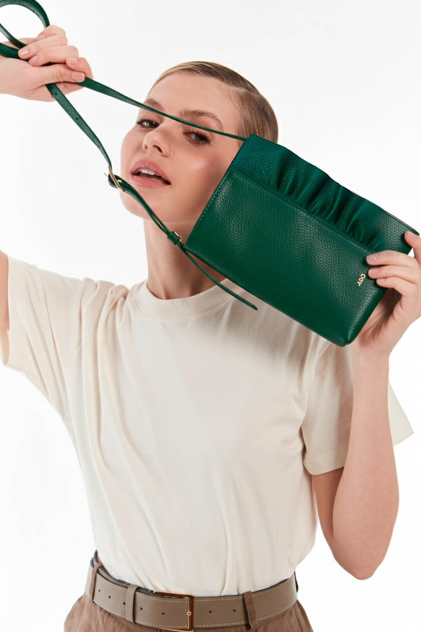 Bolsa Porta Celular Umbra Adô Cor Verde Noturno