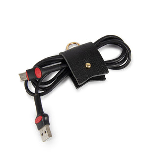 PORTA FIO VOLPI DUNI ADÔ COR PRETO