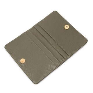 Porta Passaporte Couro Adô Cor Cinza Fendi