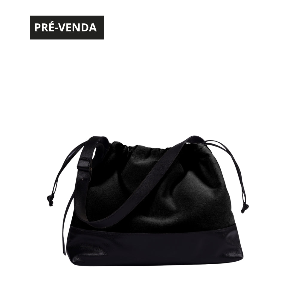 BOLSA BUCKET LU FERREIRA ADÔ COR ALL BLACK