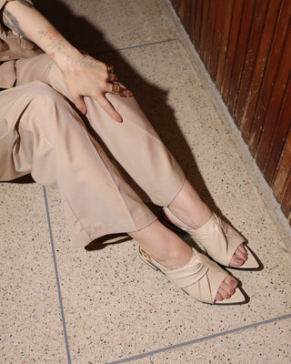 Sandália Collab Savana Sá Cor Off-White