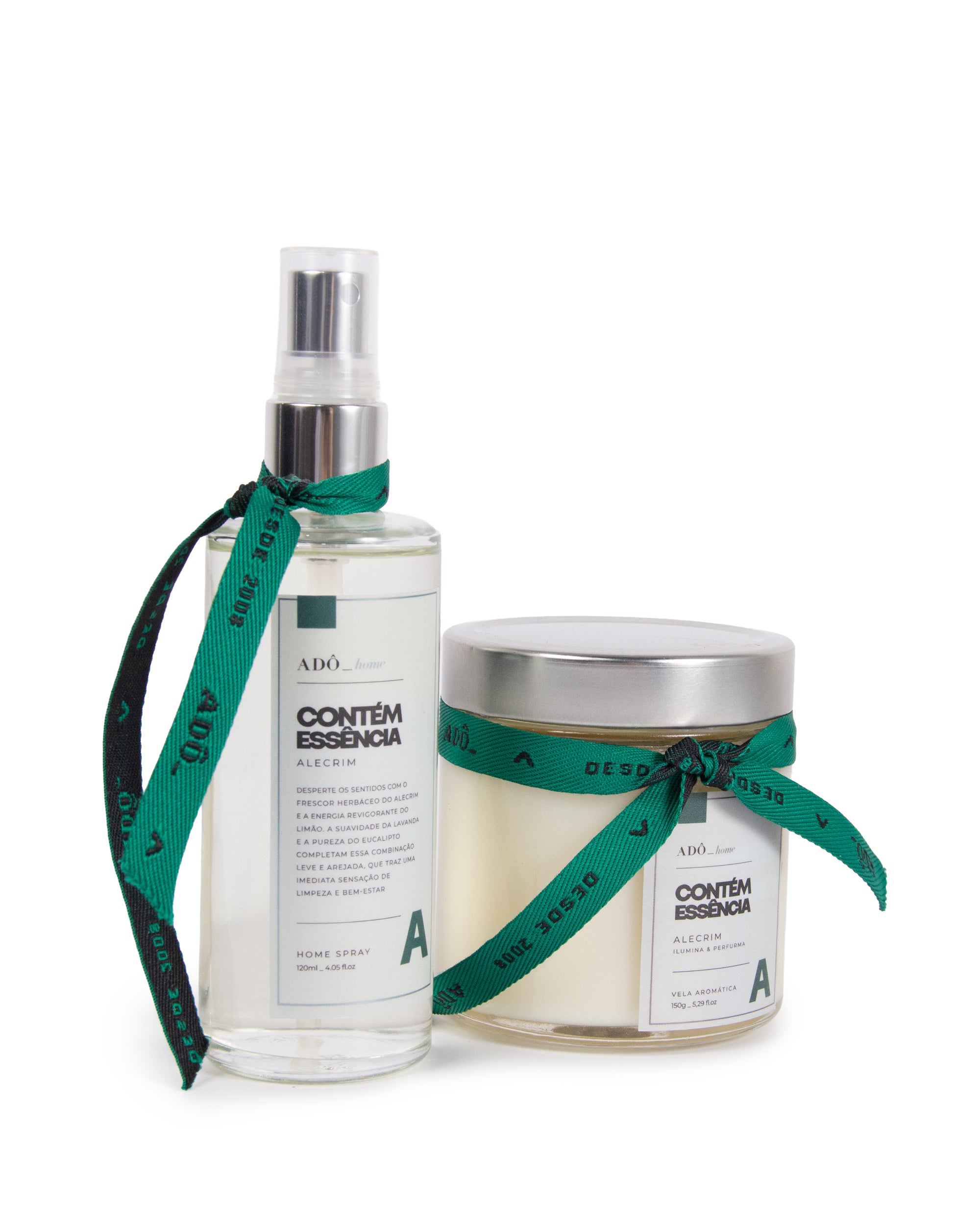 Kit Home Duo Alecrim Adô Vela e Home Spray