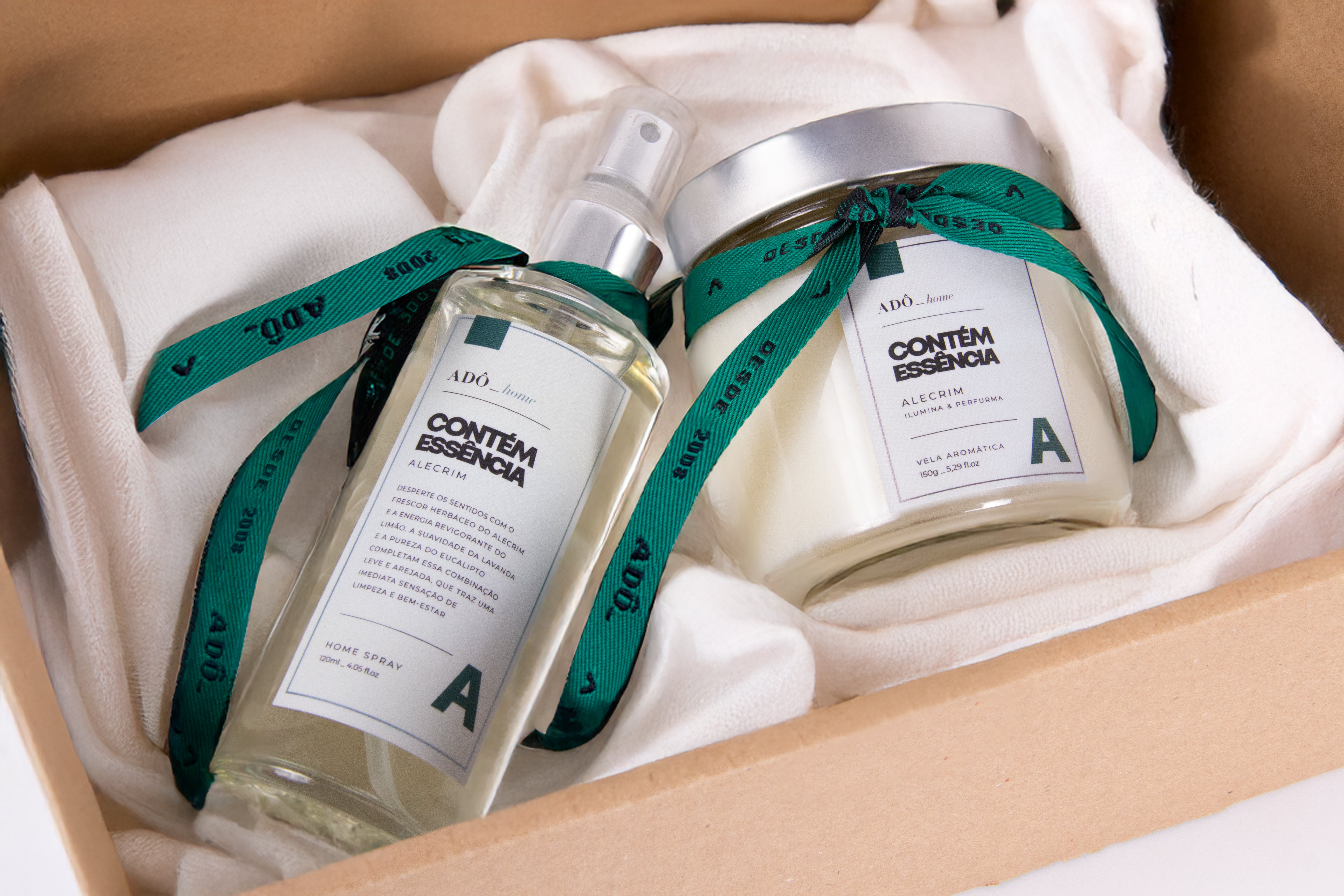 Kit Home Duo Alecrim Adô Vela e Home Spray