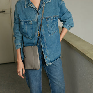 Bolsa Porta Celular Adô Umbra Cinza Fendi