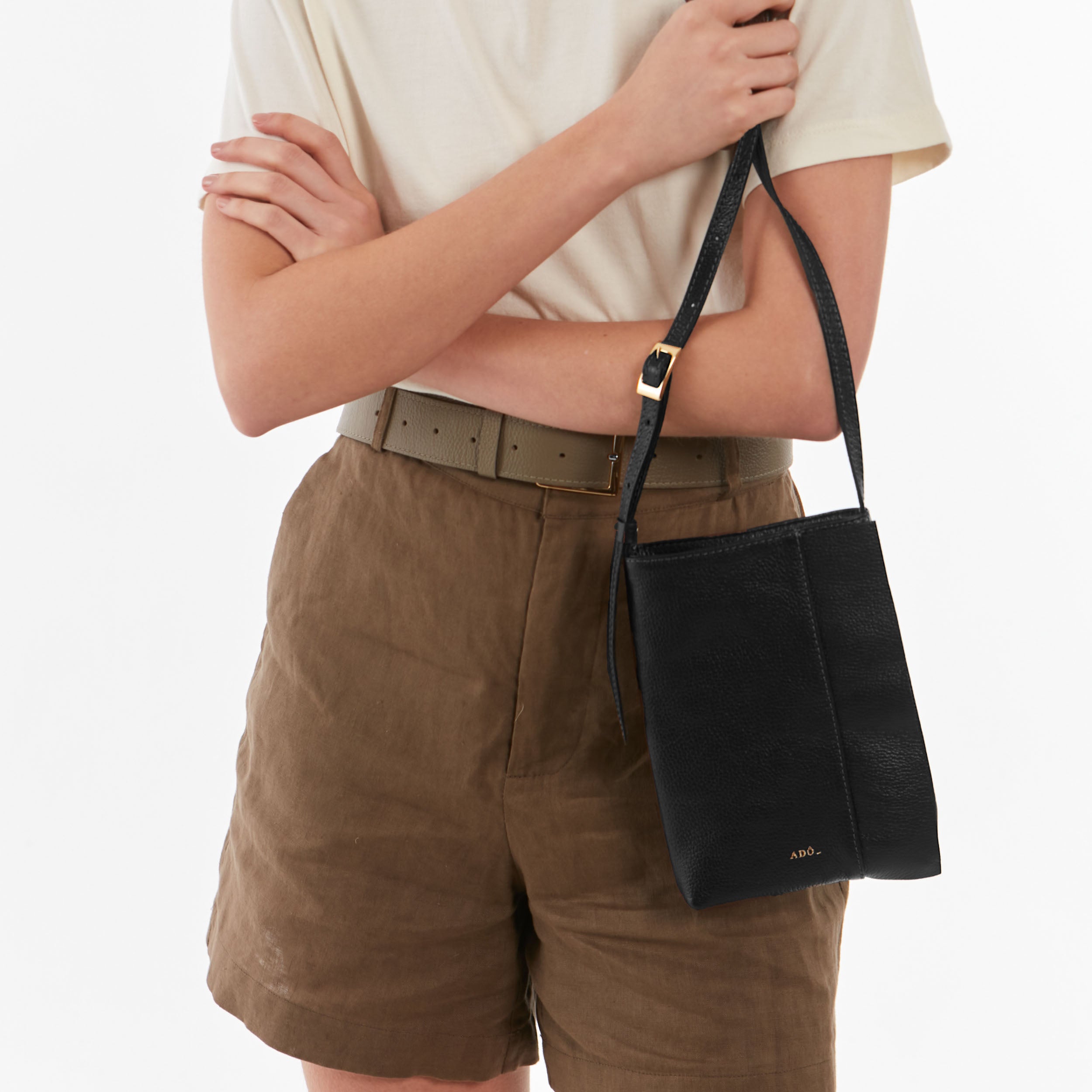 Bolsa Porta Celular Adô Umbra Cor Preto